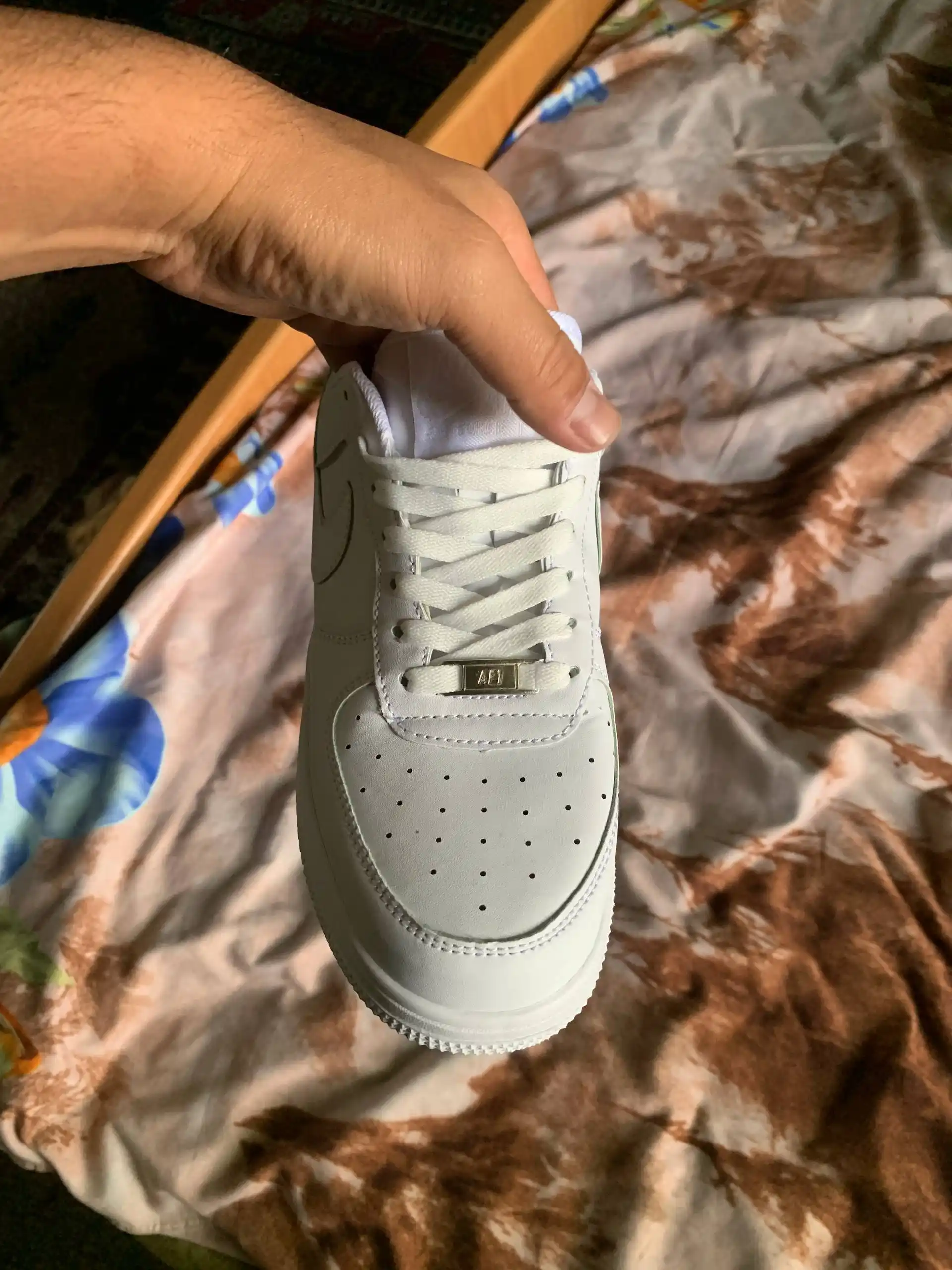 Erkaklar va Ayollar uchun universal sport krossovkalari NIKE AIR FORCE 36-44