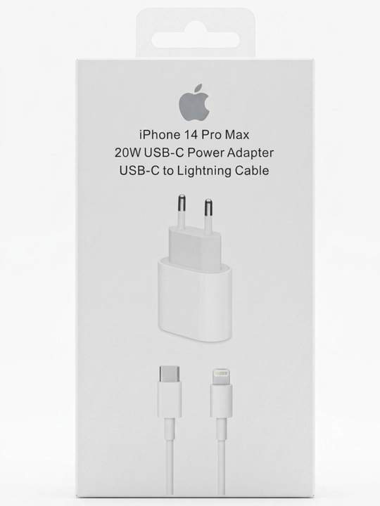 Кабель iPhone Type-C to Lightning 20W USB – быстрая зарядка для iPhone 7-14