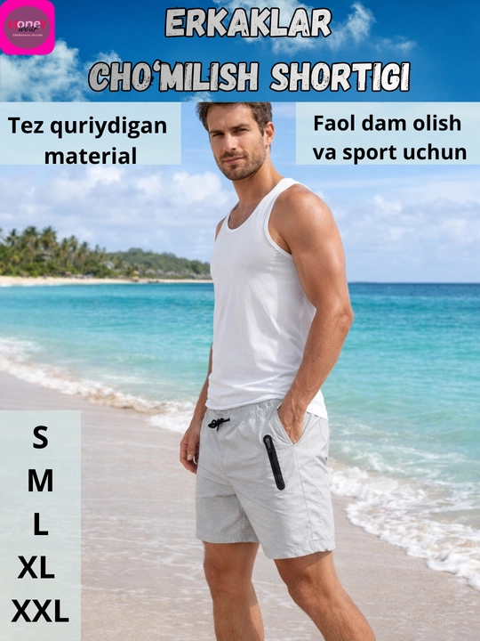 Erkaklar uchun suzish mayolari, 3 ta rang - 