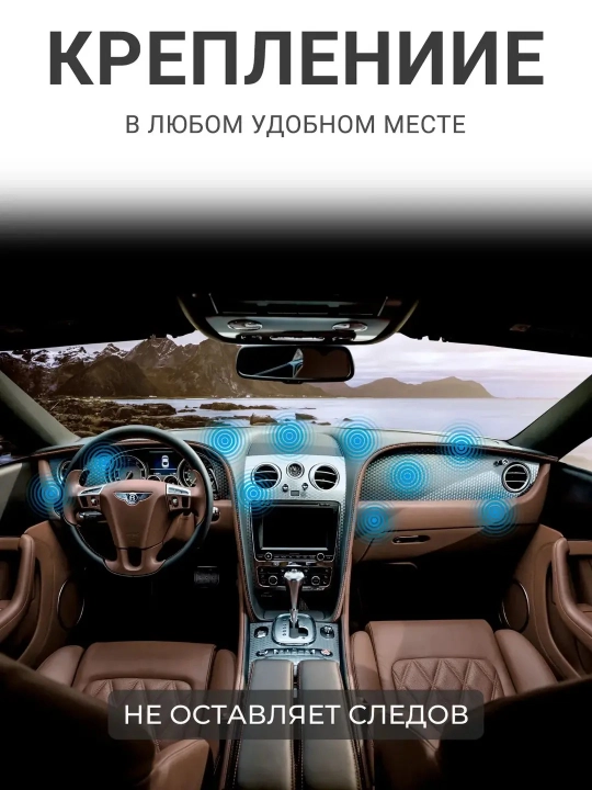 360 darajaga aylanadigan Magsafe avtomobil uchun magnit telefon tutqichi