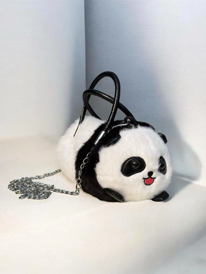 Мягкая сумочка в виде игрушки (mini crossbody) — NOTESUZ-CROSSBODY-ЧЕРН