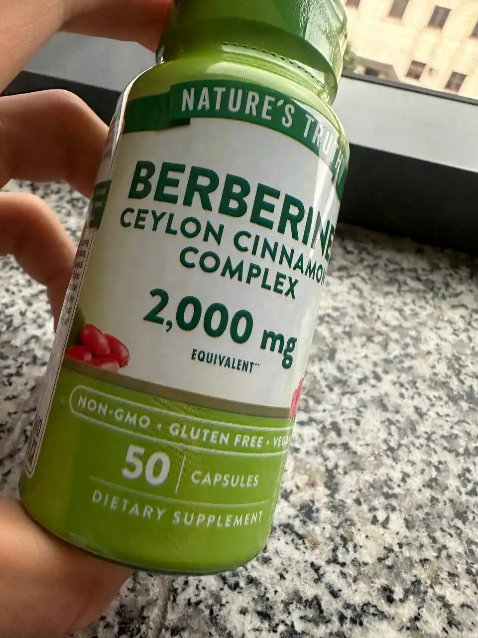 Nature's Truth Берберин (Berberine) + Цейлонская корица, для контроля сахара и похудения