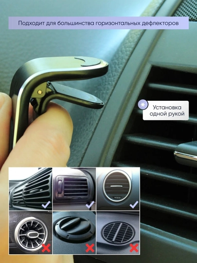 360 darajaga aylanadigan Magsafe avtomobil uchun magnit telefon tutqichi