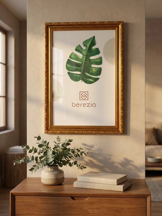 Ramka, Bereza, plastik ko‘zgu, 40*30 sm - 