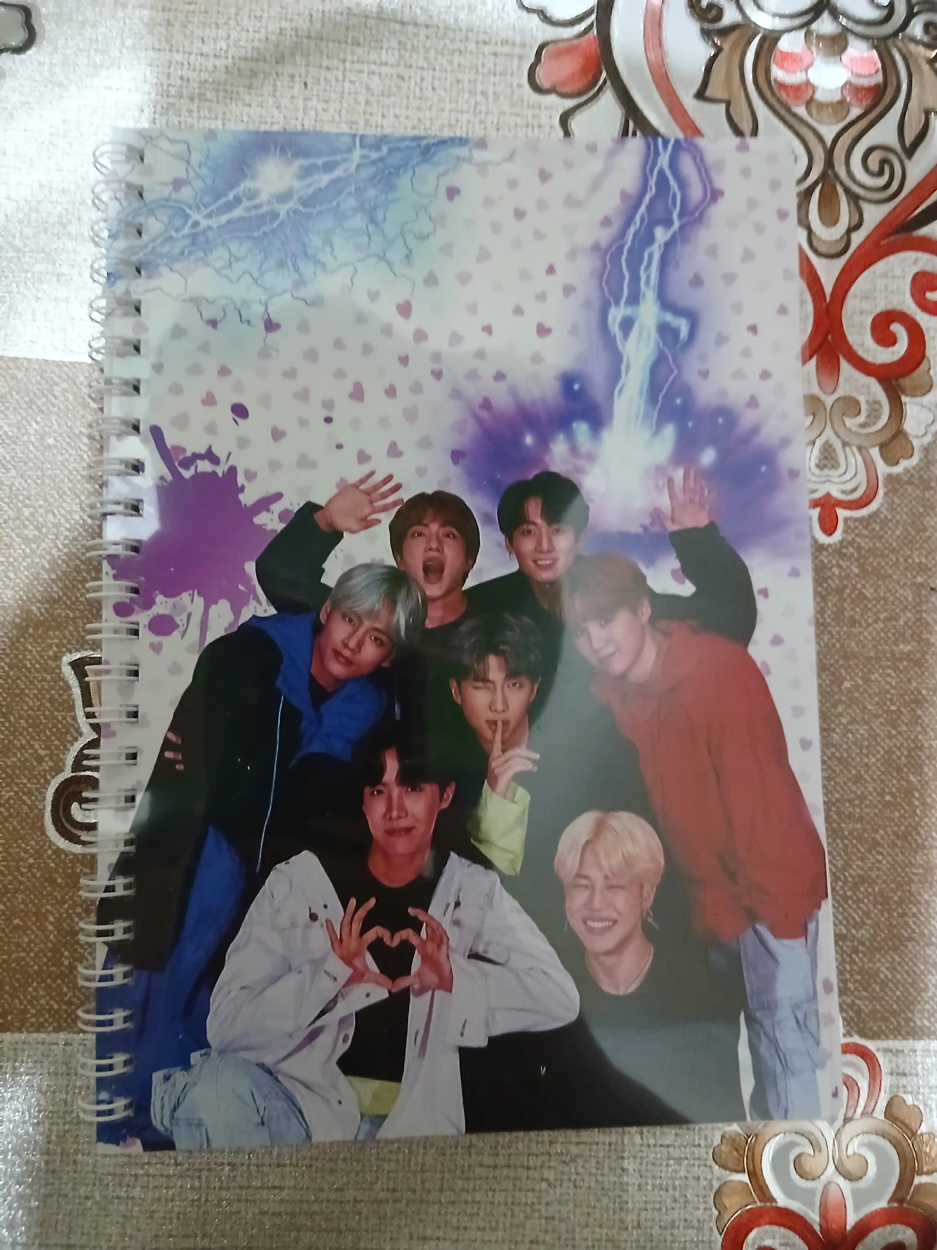 Bloknot "BTS", 90 varaq