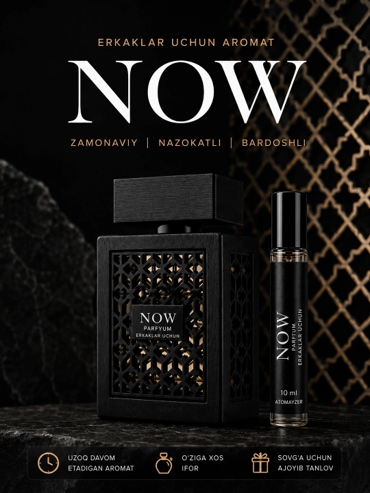 Parfyumlangan suv Now Rave, 10 ml - 