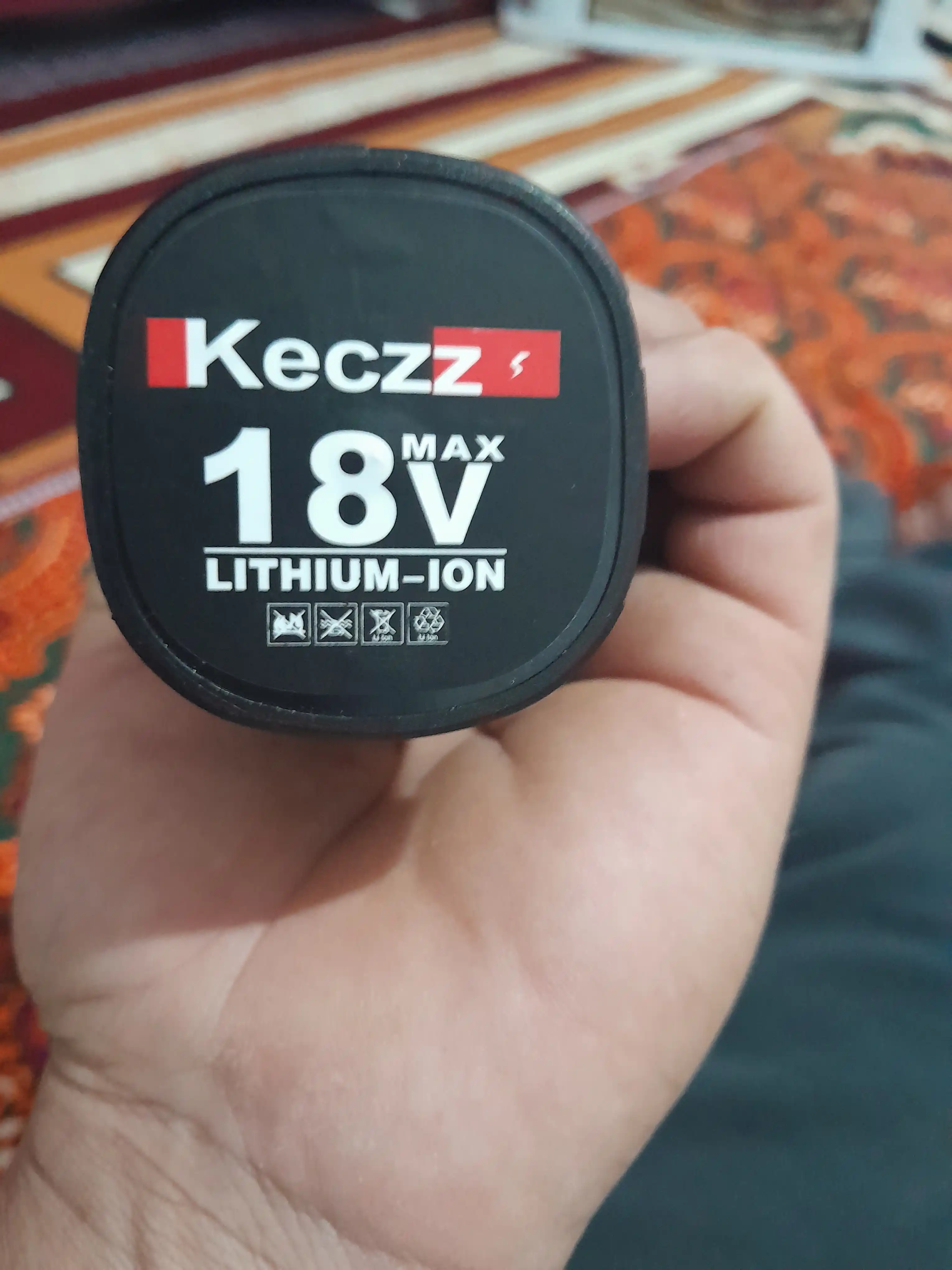 Дрель шуруповерт KECZZ 18/48/98 B, бесщёточный, набор из 24 предметов