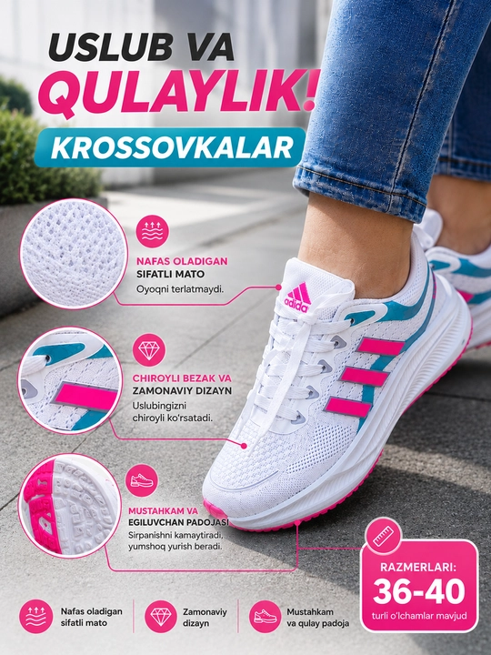 Кроссовки Adidas Run