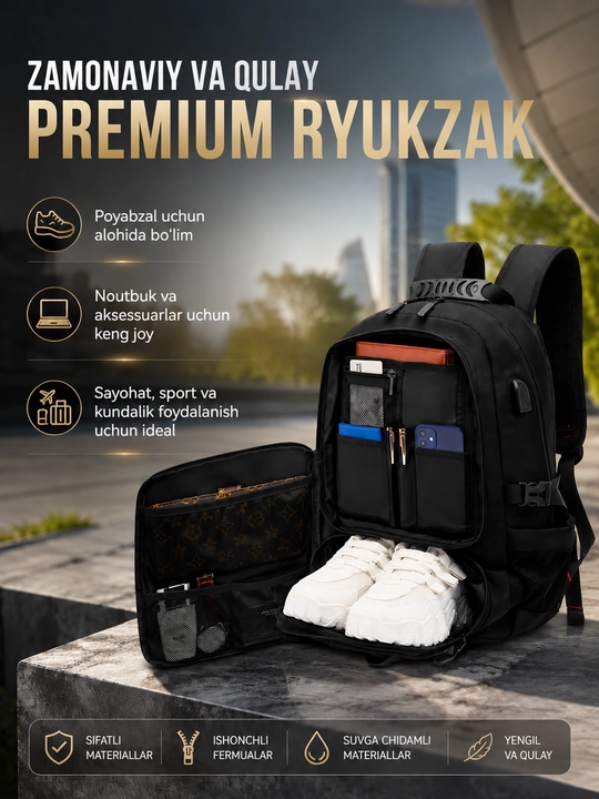 Рюкзак GearMax 80L