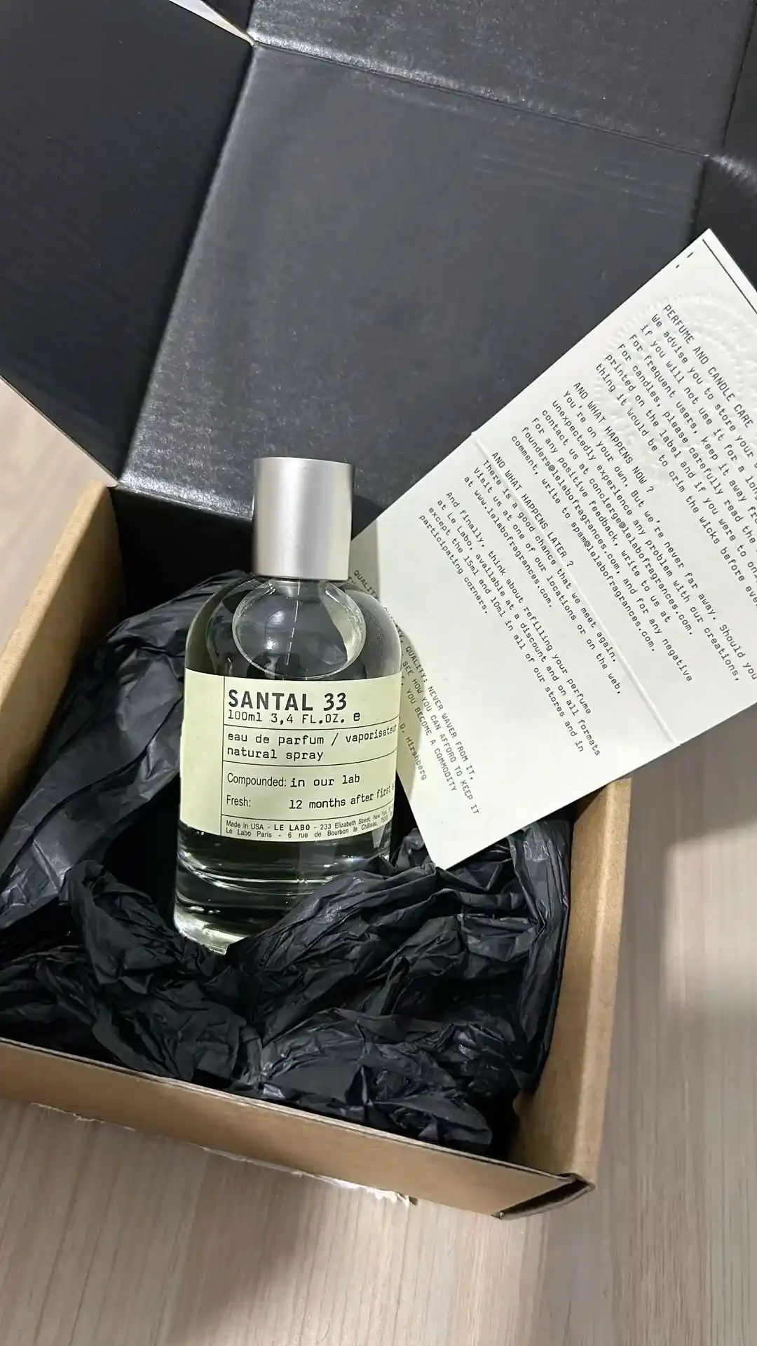 Santal 33 Le Labo, Сантал 33 парфюм для мужчин и женщин 1-2 дня стойкости