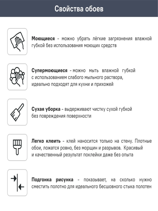 Обои виниловые, на флизелиновой основе, моющиеся, декоративные, влагостойкие