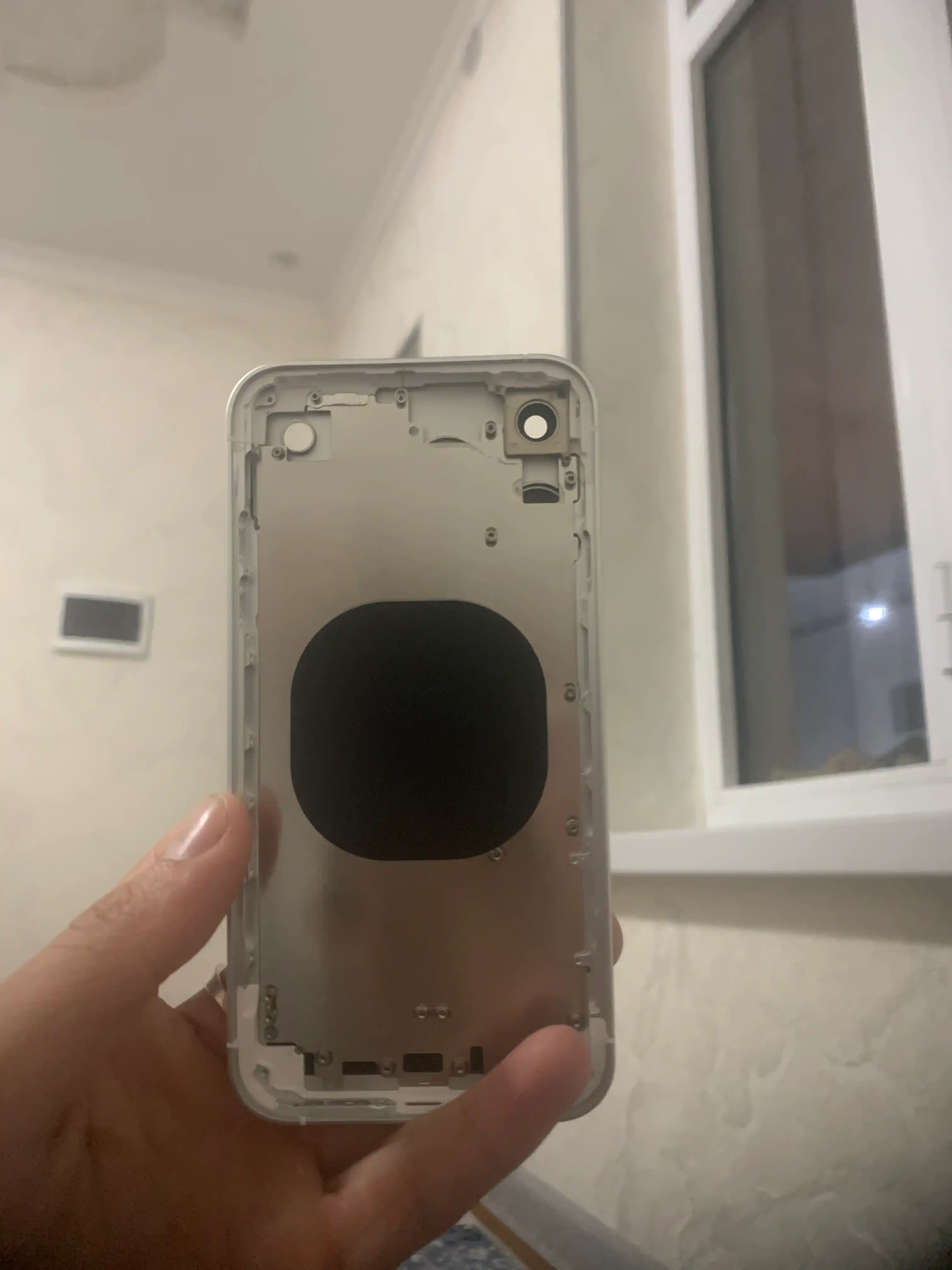 Алюминиевый корпус в стиле iPhone 15 Pro , 16 Pro и 17 Pro для iPhone XR