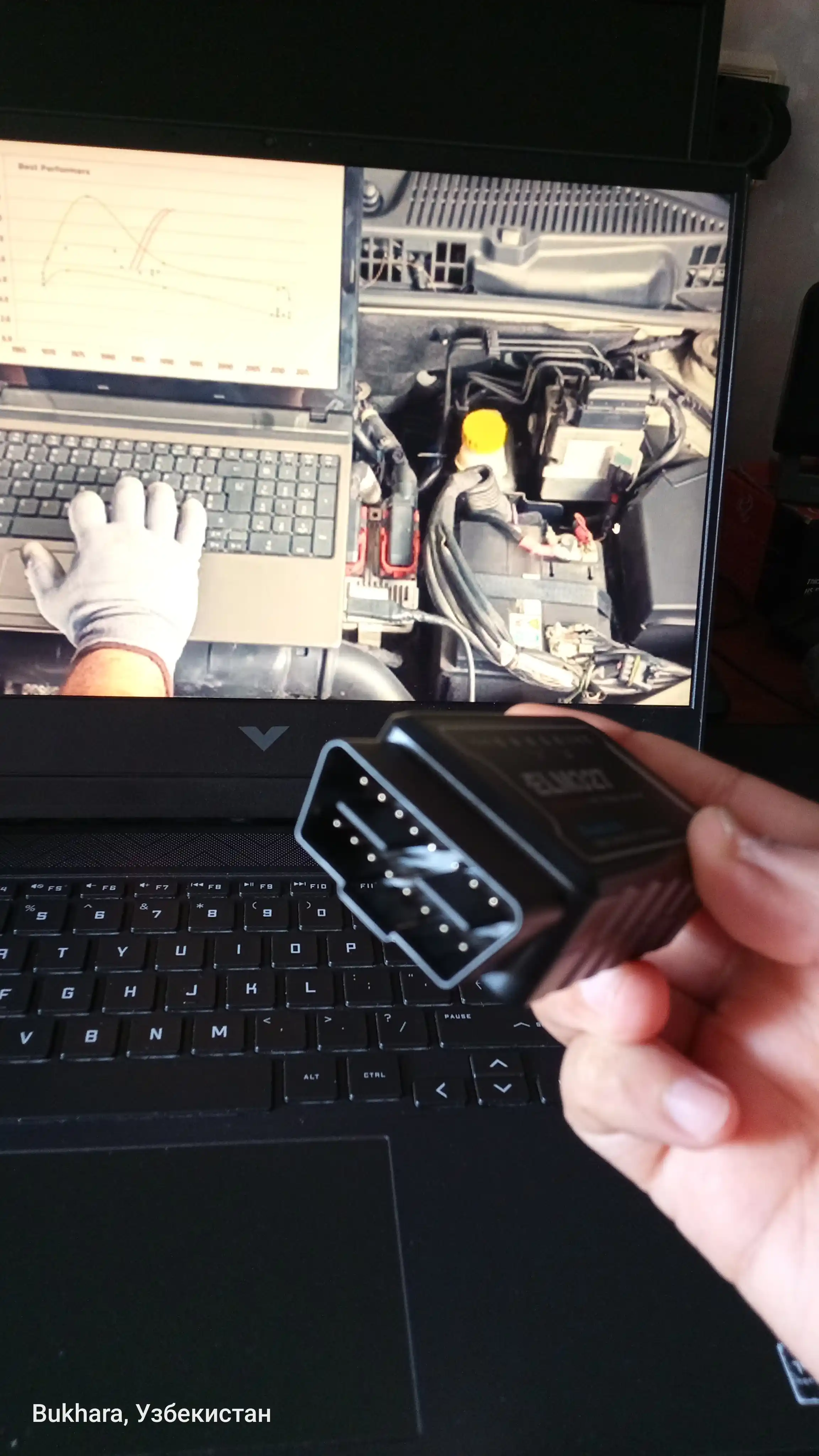 Автосканер KINGBOLEN OBD2 ELM327 V1.5 Bluetooth для диагностики машины чип PIC18F25K80