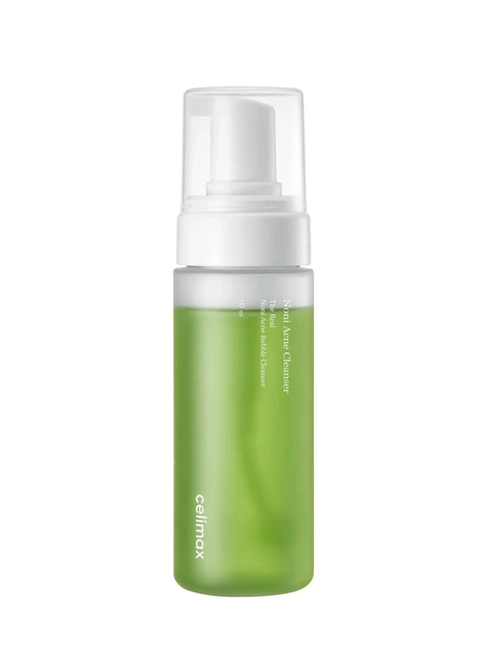 Пузырьковая пенка с нони для борьбы с акне Celimax The Real Noni Acne Bubble Cleanser - 