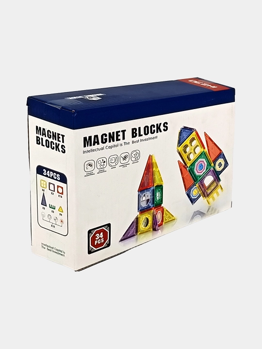 Magnitli konstruktor Magnet Blocks 34 dona