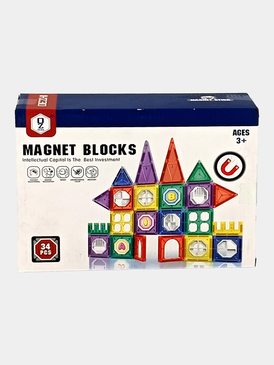 Magnitli konstruktor Magnet Blocks 34 dona