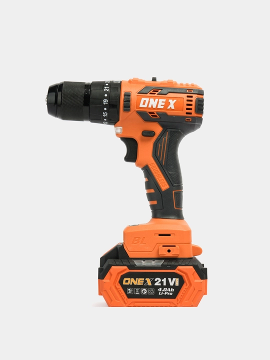 ONEX Elektr asboblar to‘plami XPRO4-1 4v1, shurupovyort, gaykovert, UShM, perforator