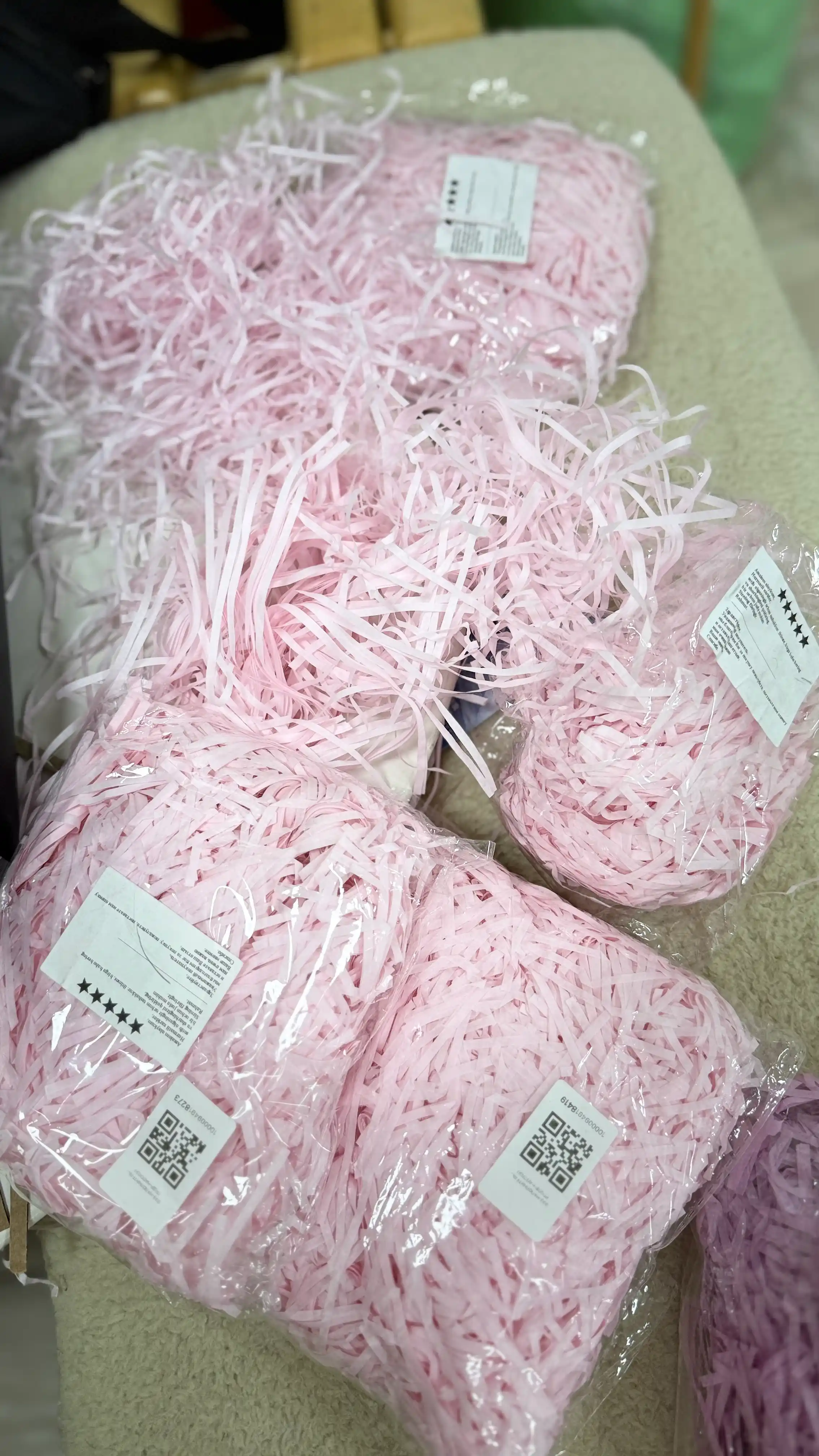 Qog‘oz to‘ldirgich, sovg‘alar uchun, 50 g