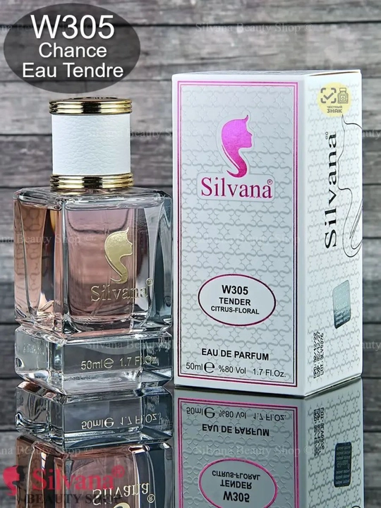 Silvana W305 женский парфюм 50 мл,  цитрусово цветочный аромат  - 