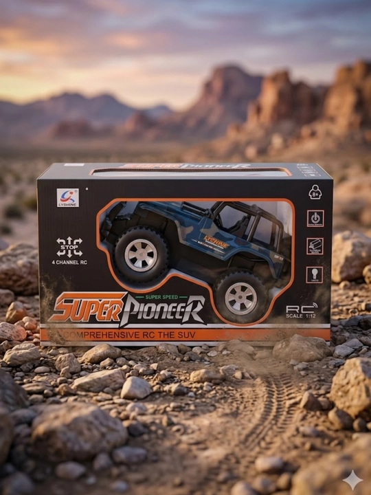 Rc mashina, pultli jeep, bolalar mashinasi, offroad o‘yinchoq, suv rc car