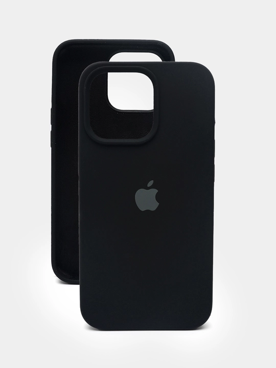 Чехол на iPhone, 13, 14, 15, 16, 17, Pro,  Pro Max, противоударный, силикон - 