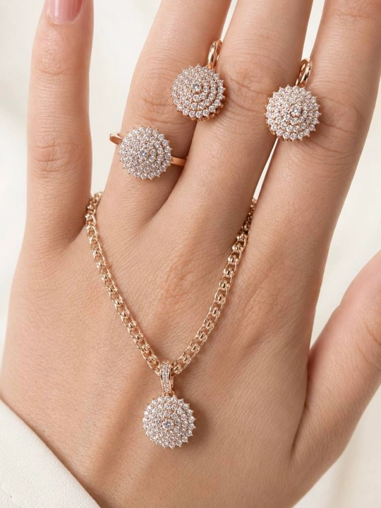 Xuping stainlees steel taqinchoqlar to'plami ayollar va qizlar uchun