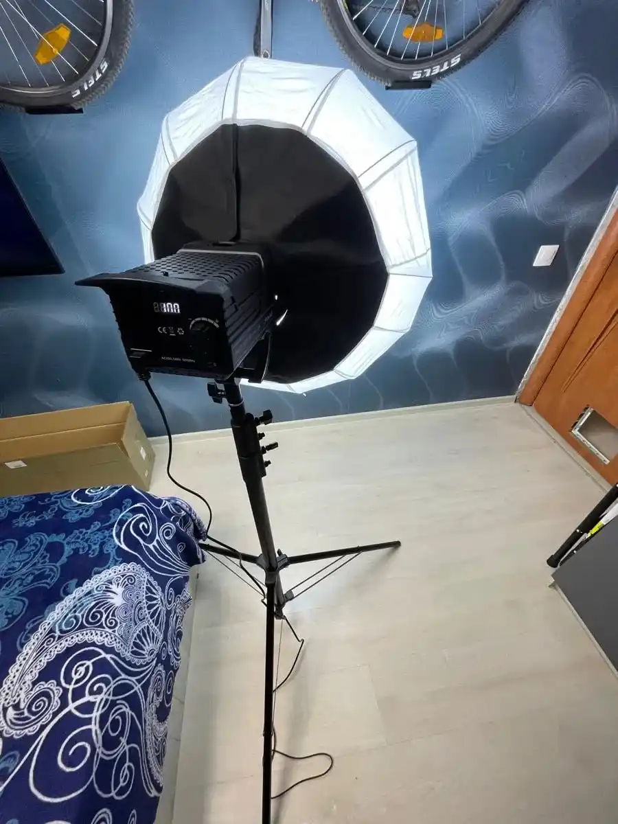 Foto va video suratga olish uchun to‘plam, foto soyabon, RGB, shtativ
