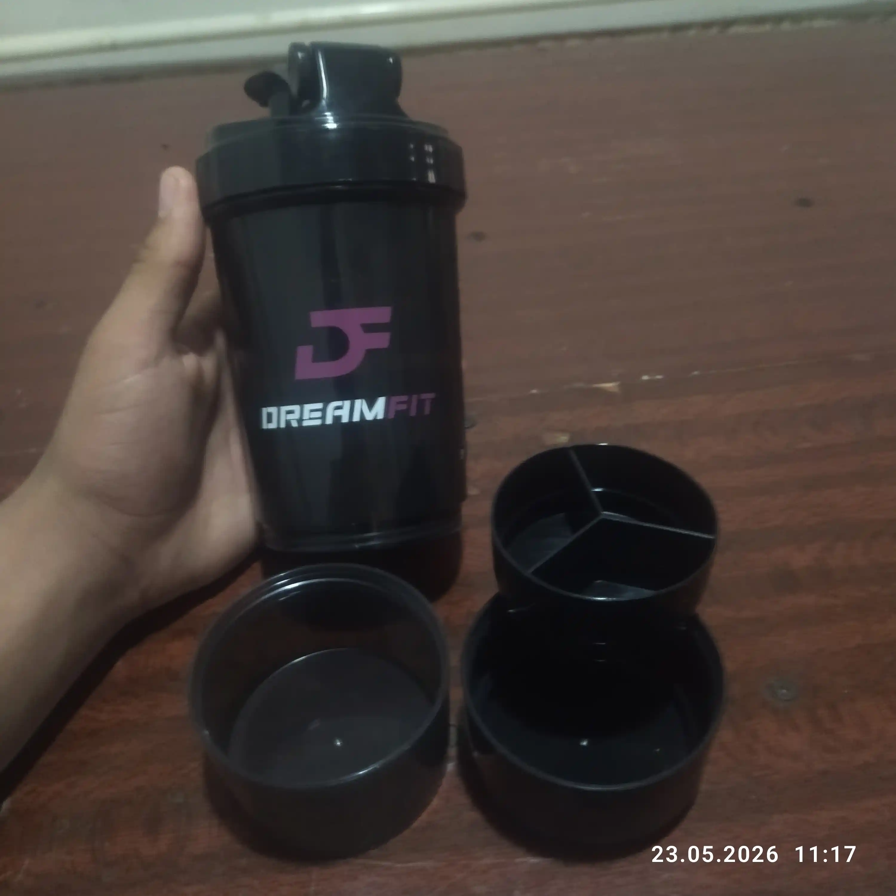 Sheyker, shaker suv shisha, sport idish, geyner, oqsil, protein, 600 ml, uniseks