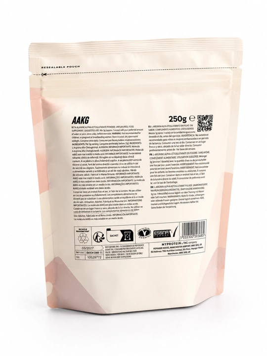 MyProtein AAKG 250g/500g МайПротеин Аргинин Arginine