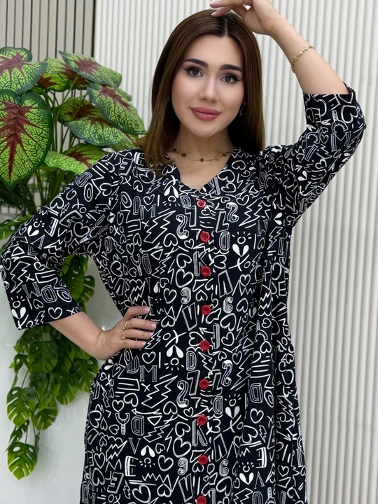 Ayollar uchun katta o‘lchamli uy xalat (2XL–7XL), 100% paxta XB, yozgi, qulay