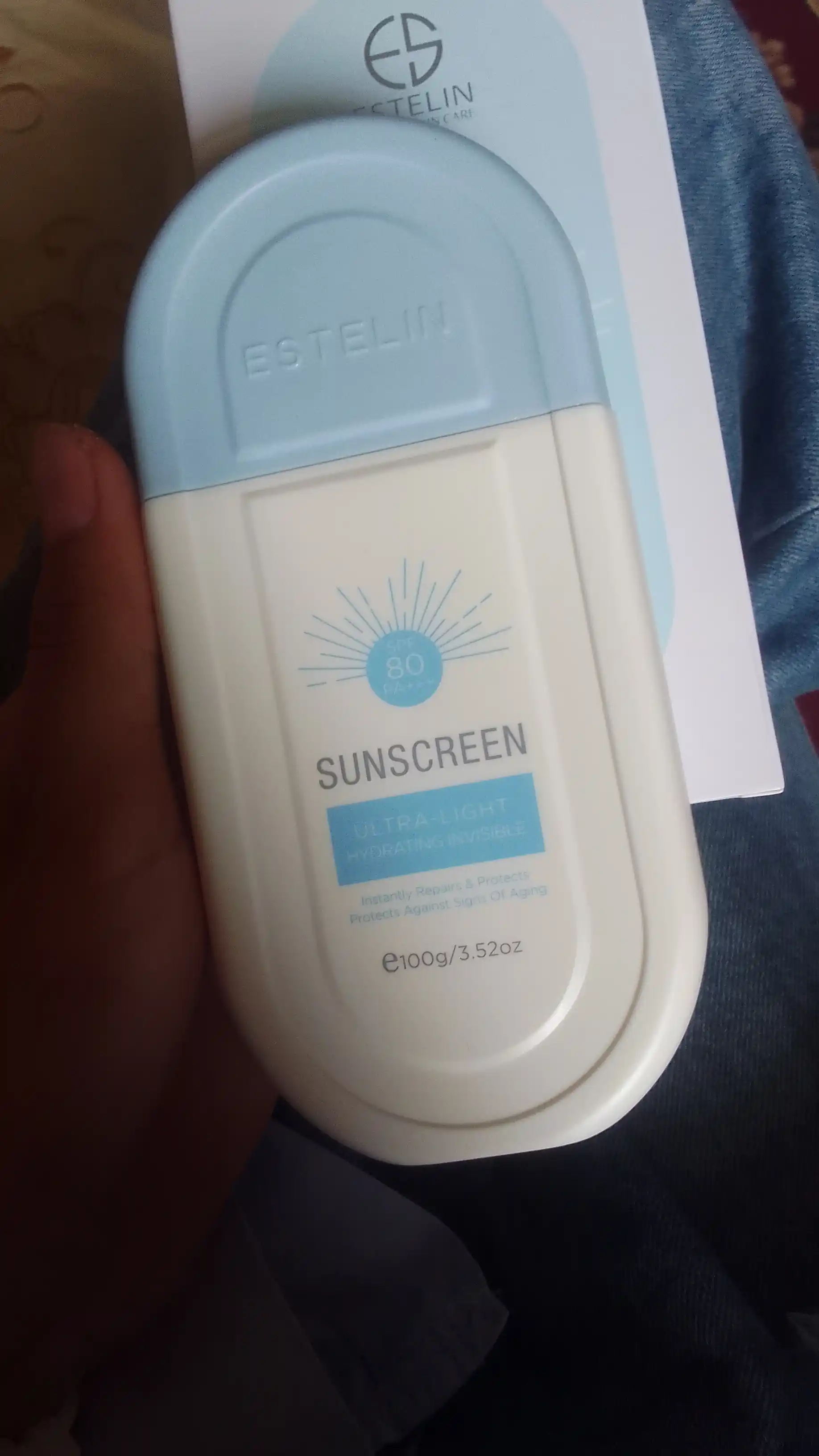 Quyoshdan himoyalovchi krem, suvga chidamli, ESTELIN SPF 100, 80, 70, 50 PA+++ 100 ml, 50 ml