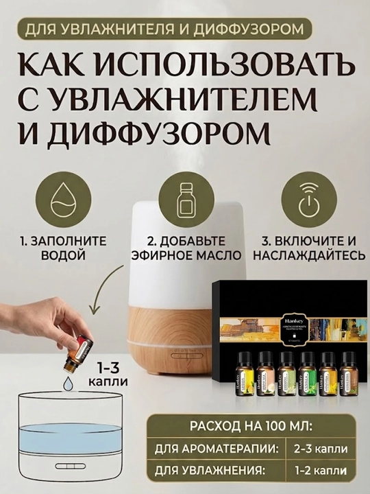 12 ароматов эфирных масел — создают приятную атмосферу и комфорт в вашем доме