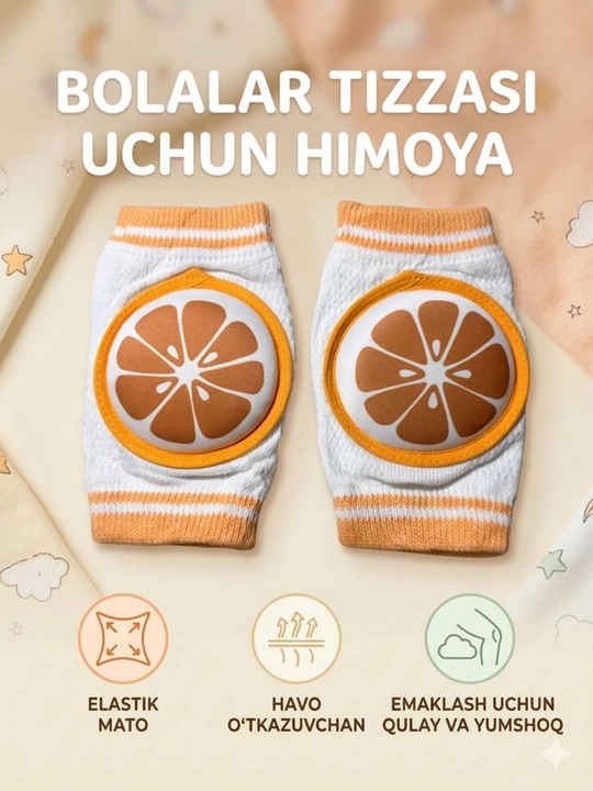 Детские наколенники, сумка для защиты коленей при ползании - 