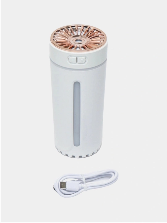 Mini ultratovushli havo namlagich, RGB chiroqli va USB portli, avtomobil va uy uchun - 