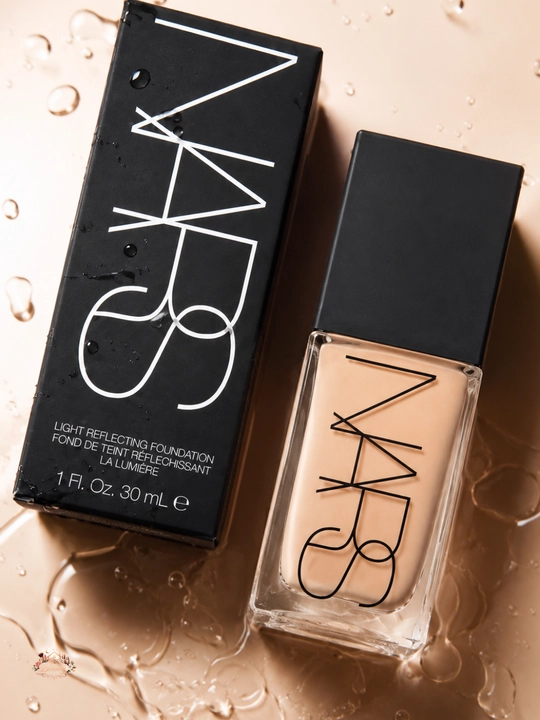 Tekis qoplama va tabiiy ko‘rinish,yengil tekstura,NARS Deauville 4 Light tonal krem, 30 ml