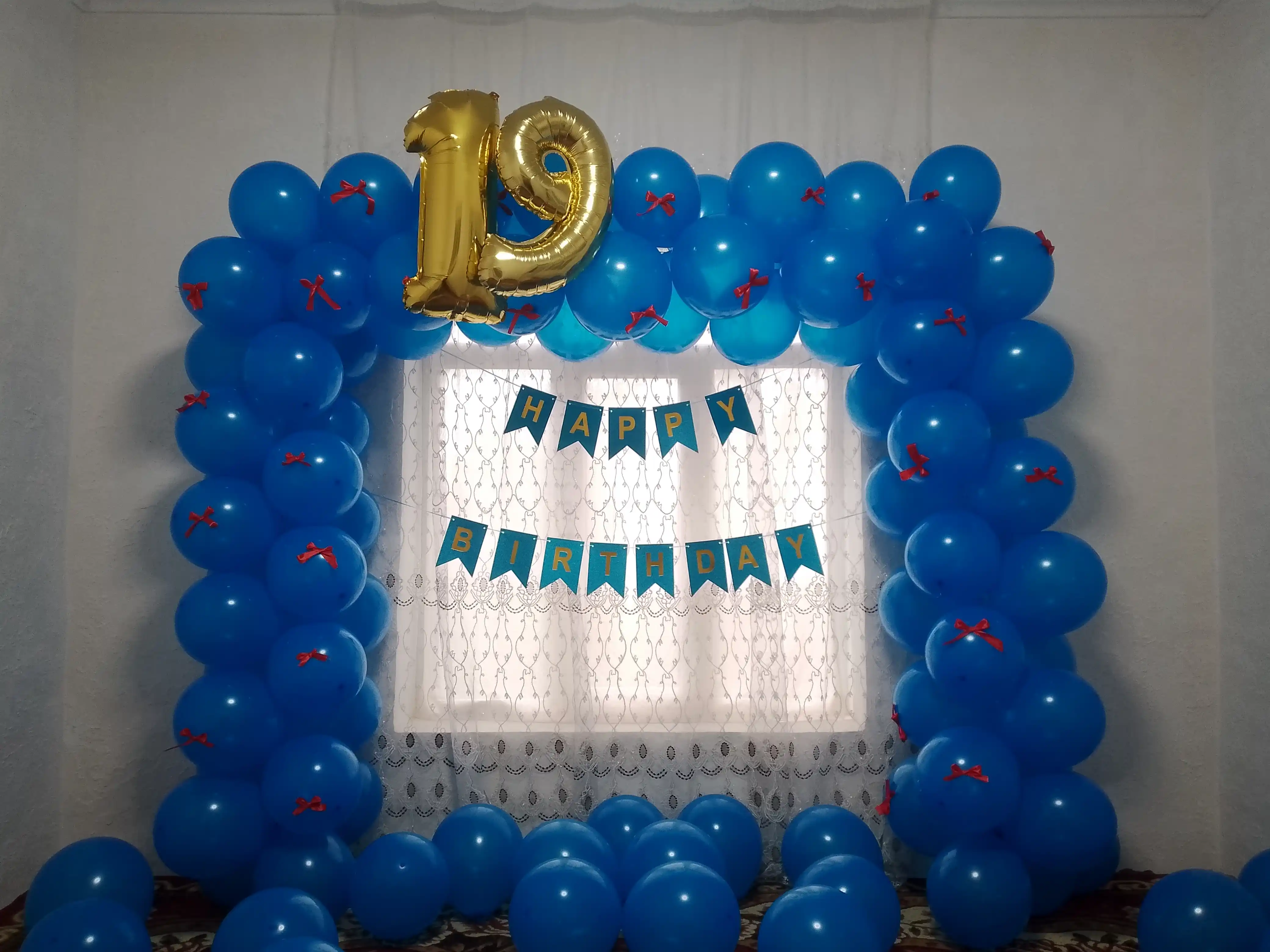 Герлянда-флажки Happy Birthday