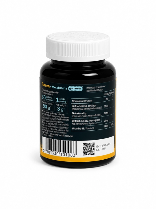 OLIMP Forsen + malatonin 30 dona yumshoq tabletkalar, uyqu uchun