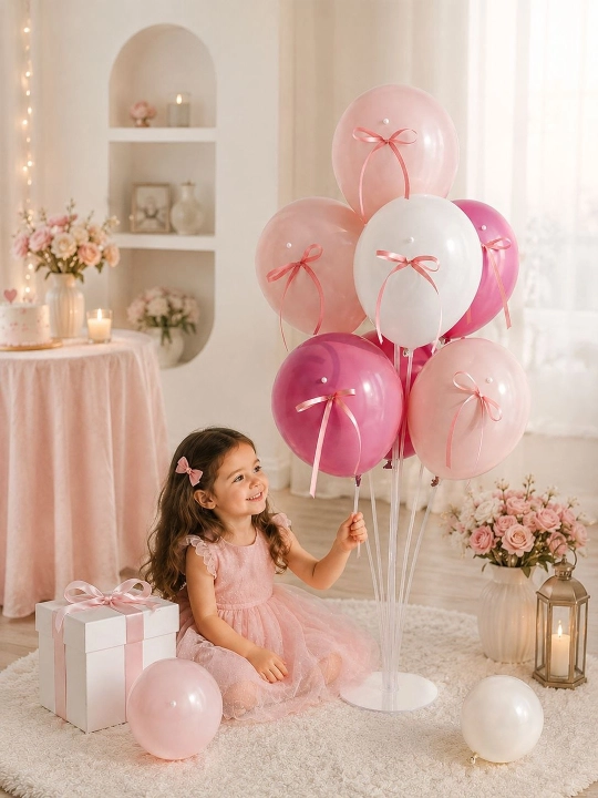 Shar uchun stend va shar to'plami. happy birthday nabor, bayram uchun shar to'plami