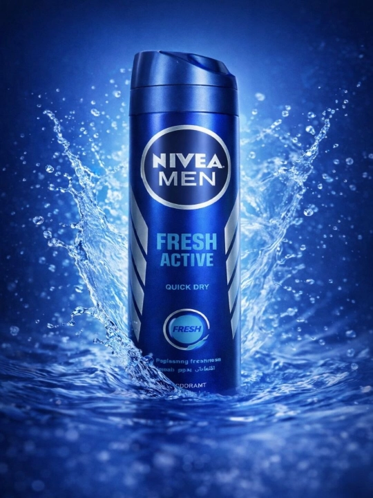 Мужской дезодорант-спрей NIVEA MEN Fresh Active, 150 мл - 