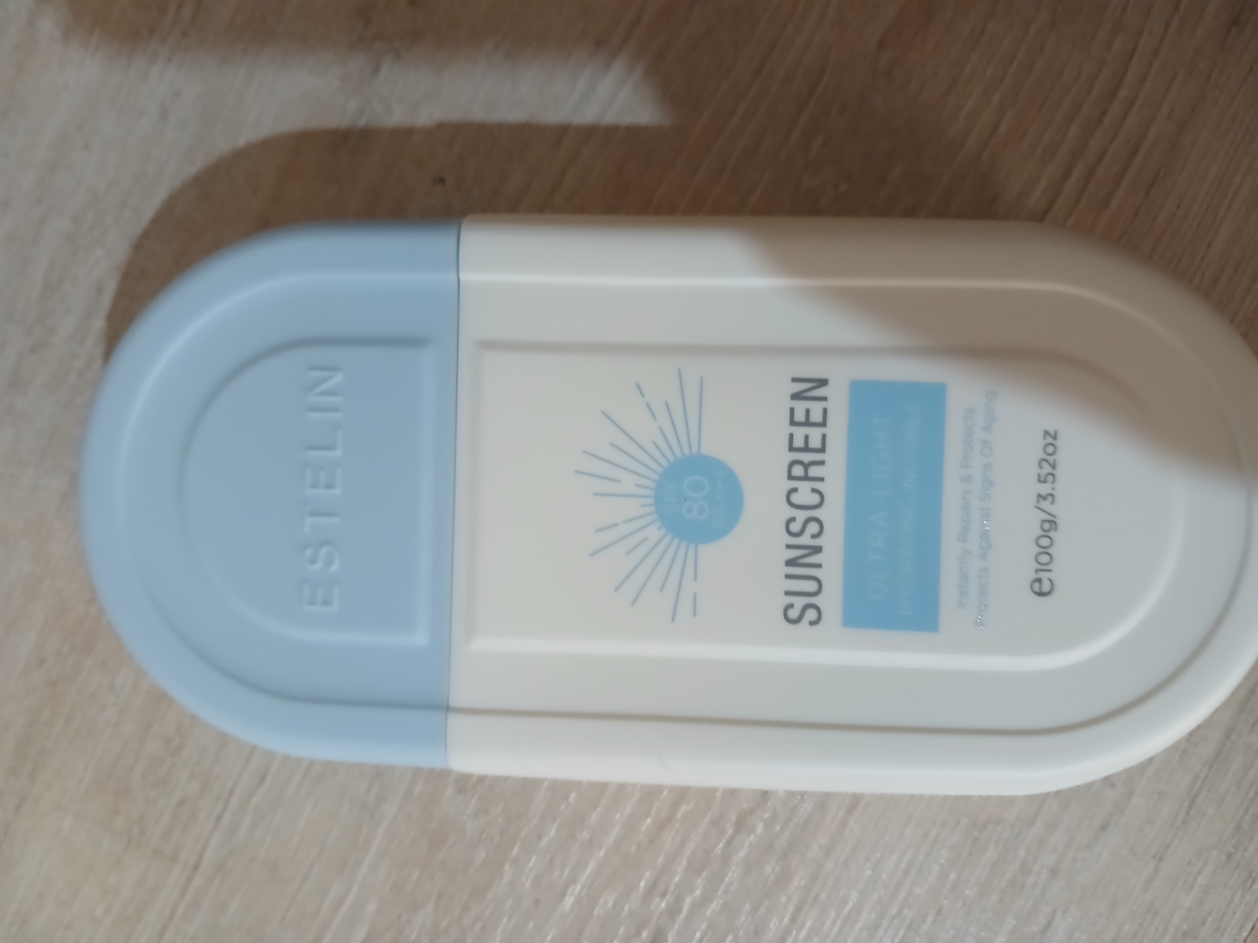 Quyoshdan himoyalovchi krem Estelin, SPF yuz va tana uchun krem, oqartiruvchi 100, 50 g