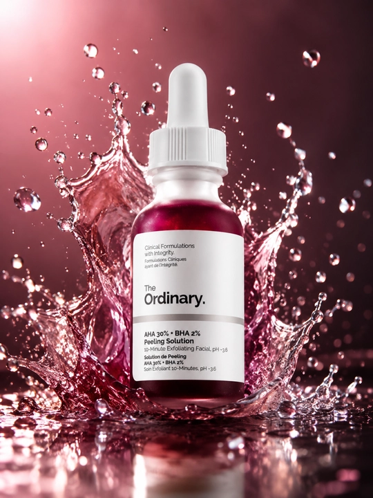 Пилинг-раствор для сияния и ровной текстуры Ordinary AHA 30% + BHA 2% для лица, 30 мл