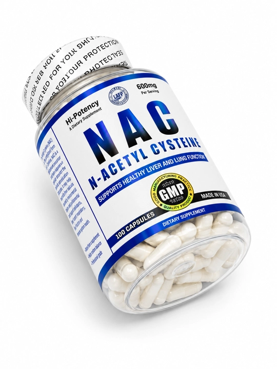 HTP NAC N-Acetyl Cysteine 100 caps 600mg, НАК