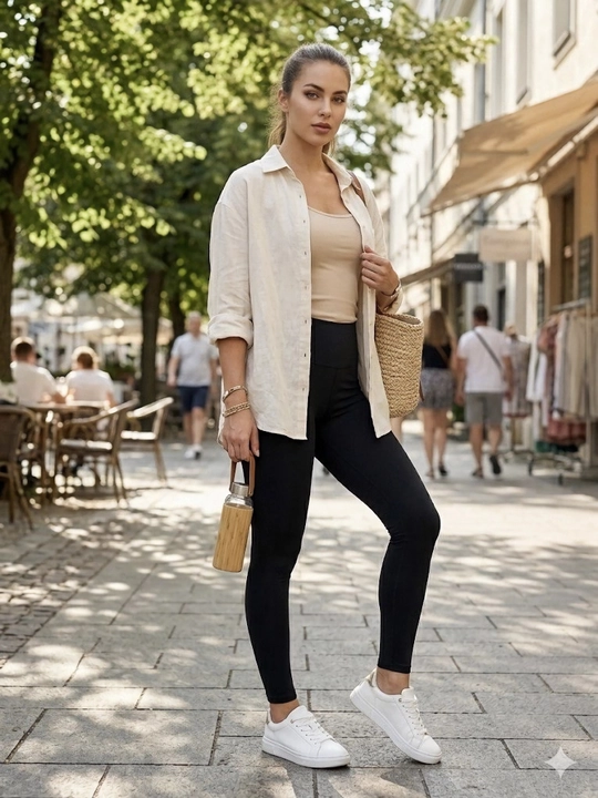 Ayollar leginslari va losinalari, yuqori belli sport ishtonlari - 