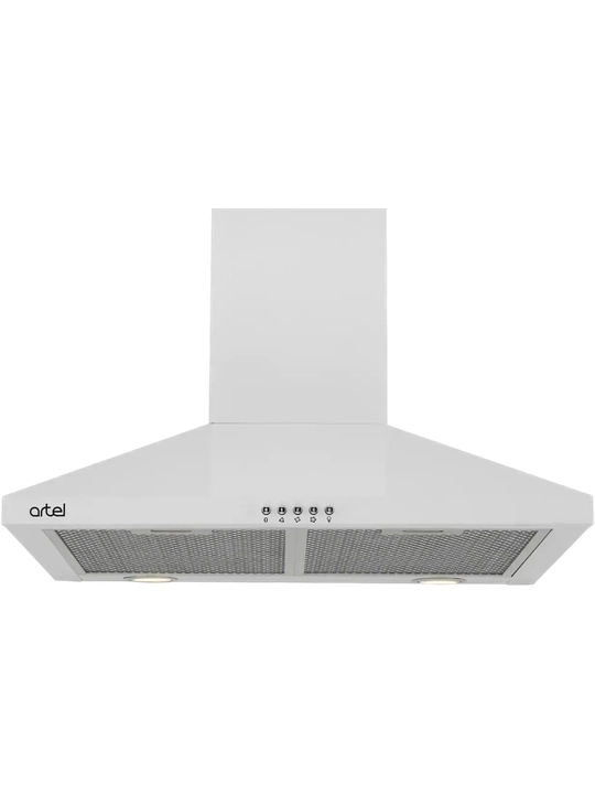 Вытяжка Artel Prima 0860 L Белая, Мощная Кухонная Вытяжка, Современный Дизайн - 