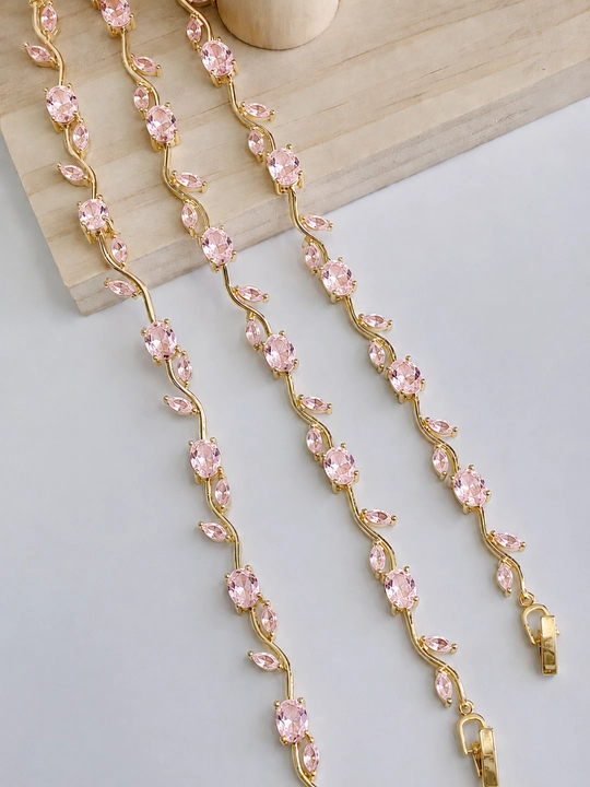 Ayollar uchun nafis bilakuzuk toshli elegant braslet, bayramona taqinchoq