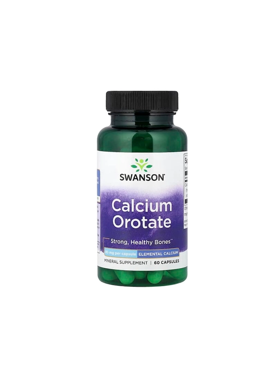 Swanson, Kalsiy orotat, 85 mg, 60 kapsula