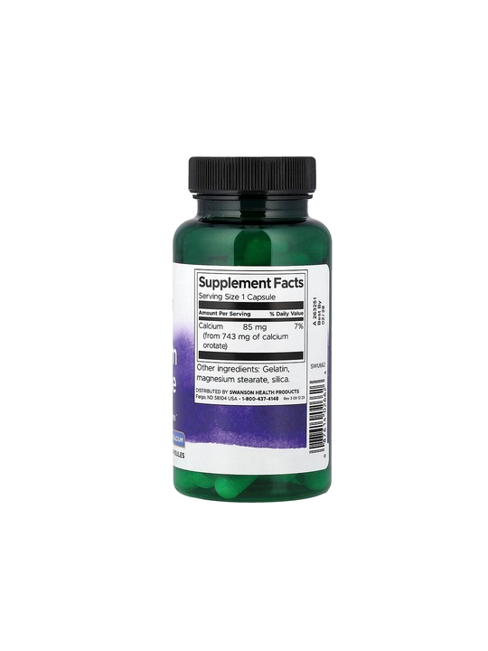Swanson, Kalsiy orotat, 85 mg, 60 kapsula