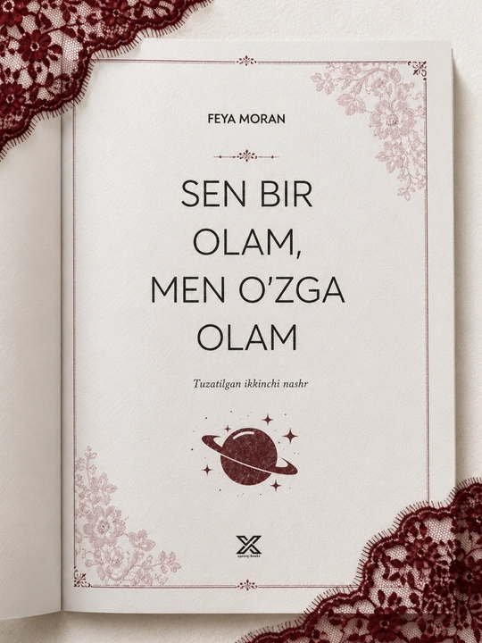 Sen bir olam men o‘zga olam — Feya Moran. Yumshoq muqovali