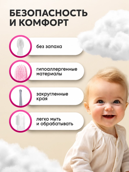 Набор для ухода и маникюра для новорожденных