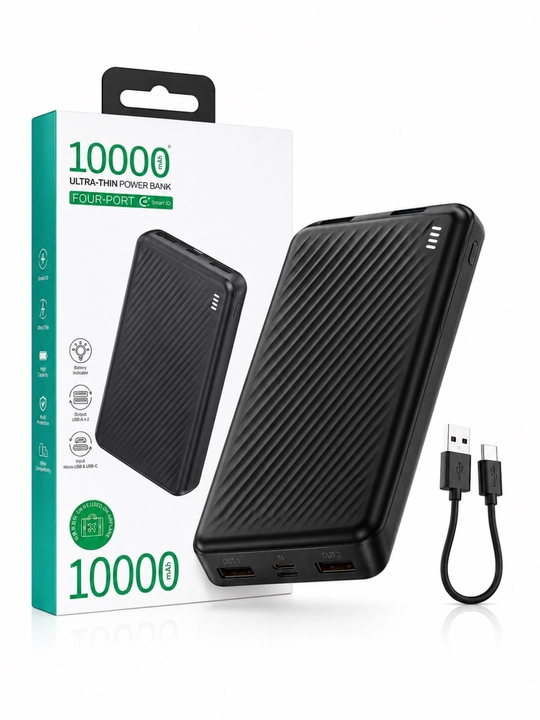Power Bank 10000mAh/20000mAh/30000mAh — внешний аккумулятор с быстрой зарядкой